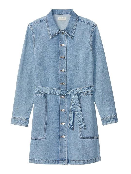 Foto van product Jeansjurken Calvin Klein Jeans lichtblauw denim