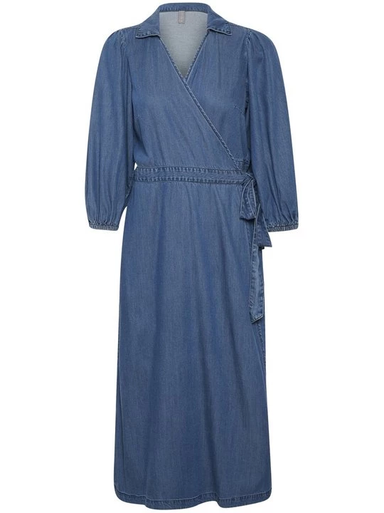 Foto van product Jeansjurken Culture donkerblauw denim
