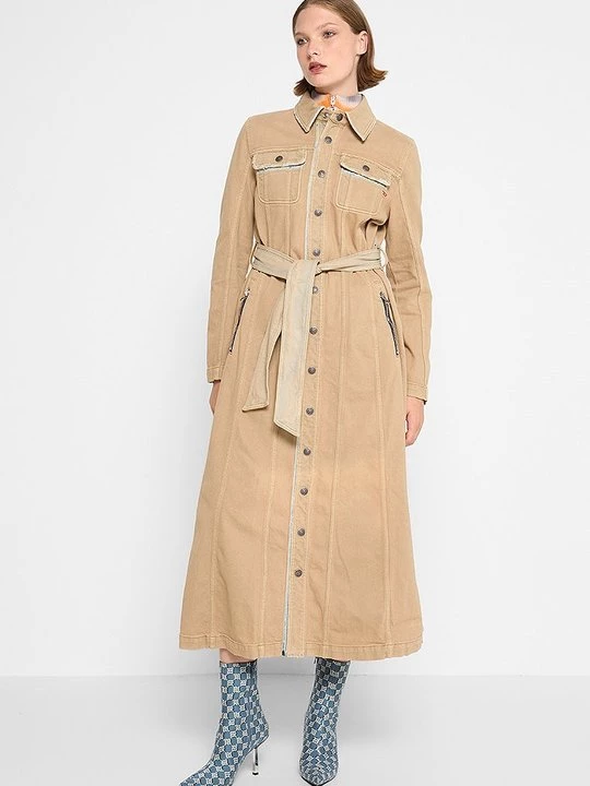 Foto van product Jeansjurken Diesel zandkleur