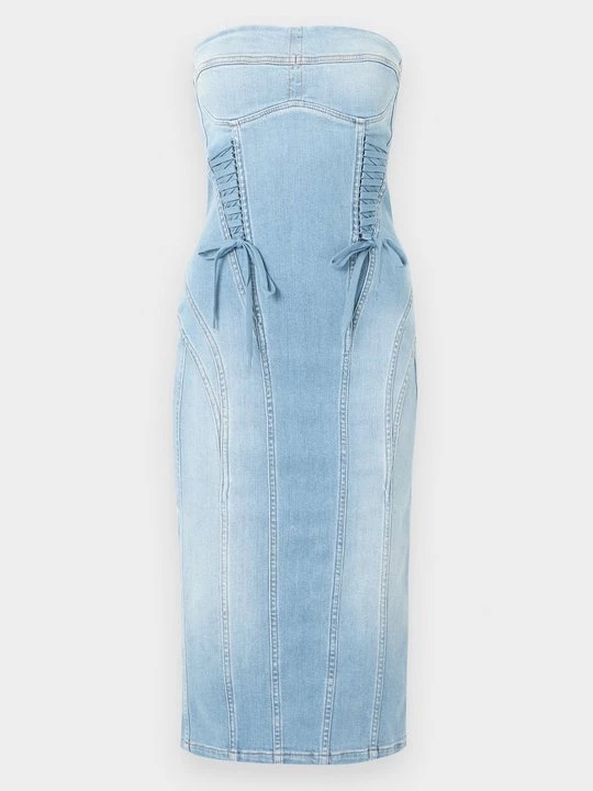 Foto van product Jeansjurken Elisabetta Franchi lichtblauw