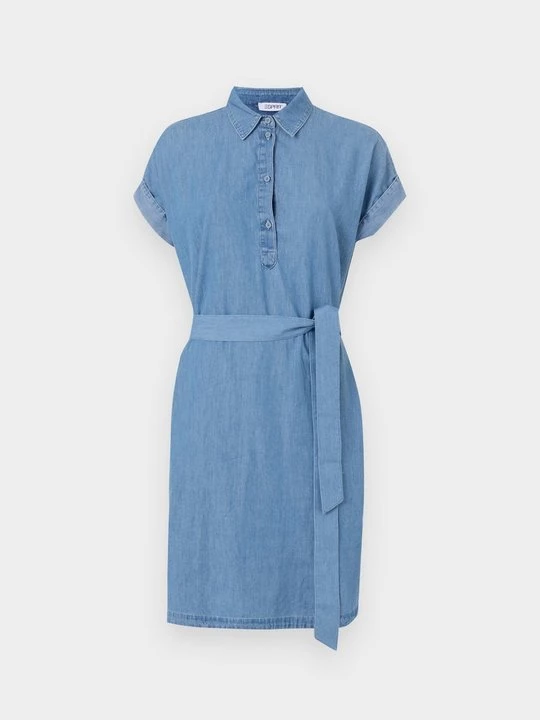 Foto van product Jeansjurken Esprit lichtblauw denim