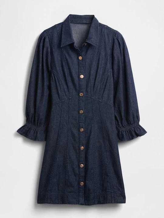 Foto van product Jeansjurken GAP donkerblauw denim