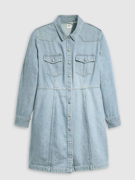 Foto van product Jeansjurken Levi's lichtblauw denim