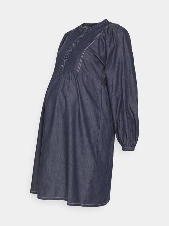 Foto van product Jeansjurken Mamalicious donkerblauw denim