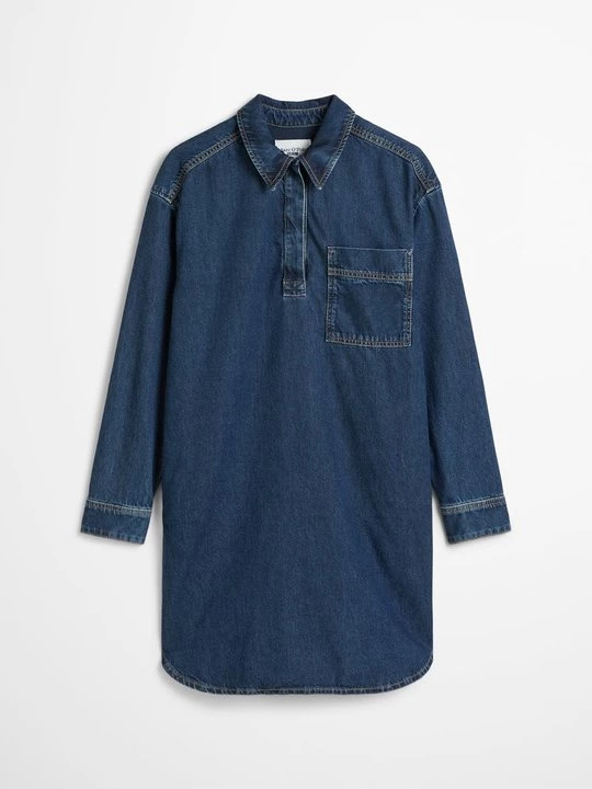 Foto van product Jeansjurken Marc O'Polo donkerblauw denim