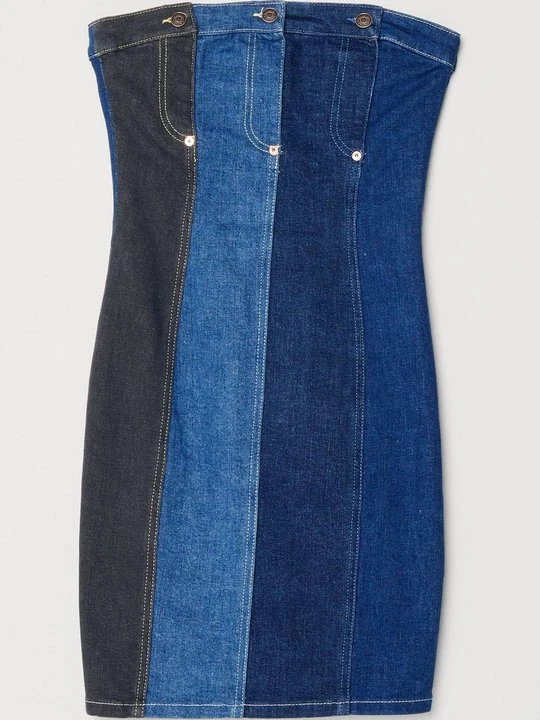 Foto van product Jeansjurken MOSCHINO donkerblauw denim