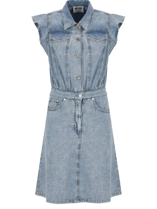 Foto van product Jeansjurken MOSCHINO lichtblauw denim