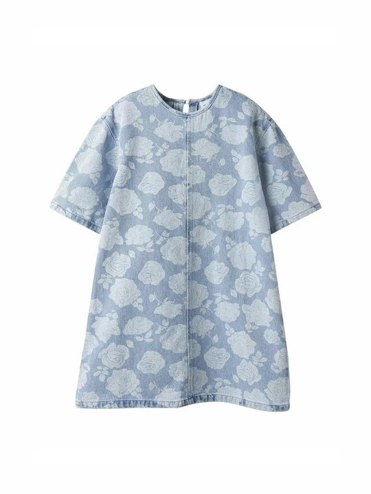 Foto van product Jeansjurken NAME IT lichtblauw denim