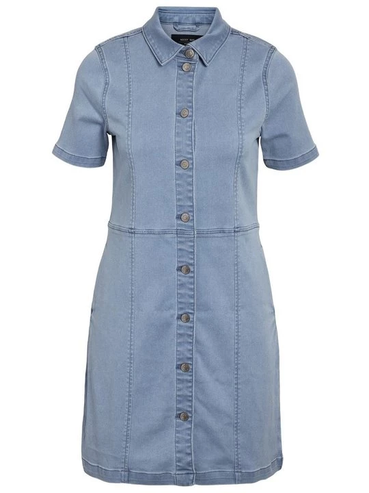 Foto van product Jeansjurken Noisy May lichtblauw denim