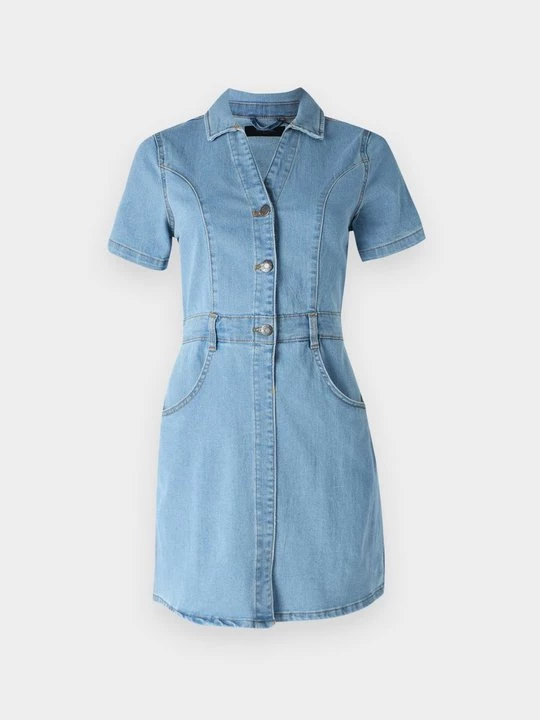 Foto van product Jeansjurken Noisy May lichtblauw denim