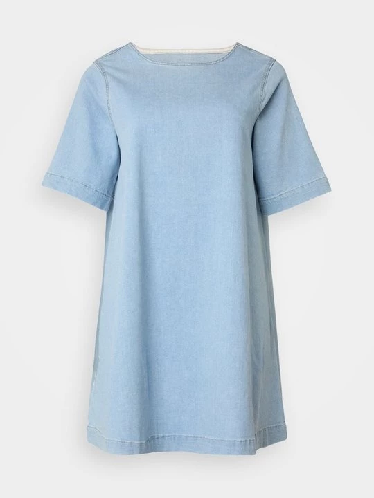 Foto van product Jeansjurken ONLY Carmakoma lichtblauw denim