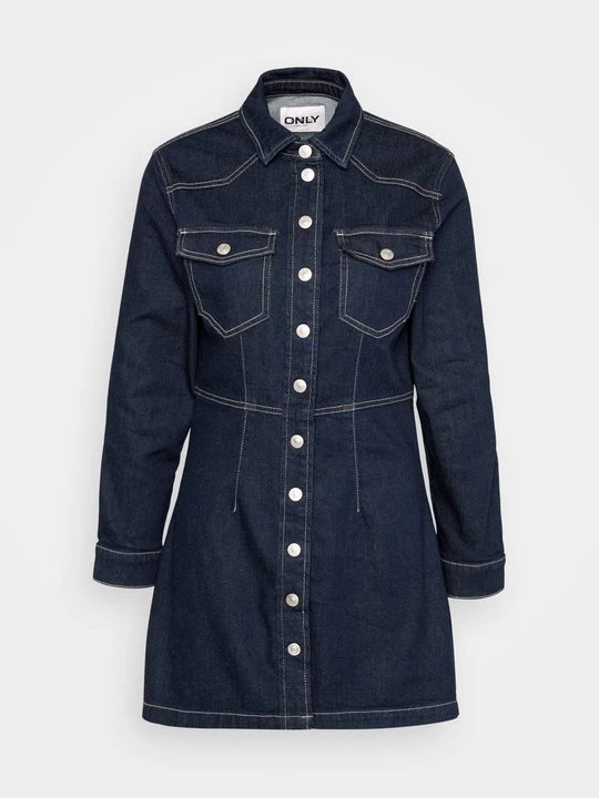 Foto van product Jeansjurken Only donkerblauw denim
