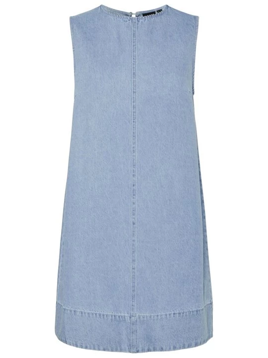 Foto van product Jeansjurken Pieces lichtblauw denim