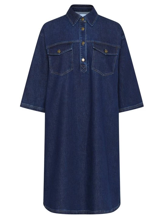 Foto van product Jeansjurken Saint Tropez donkerblauw denim