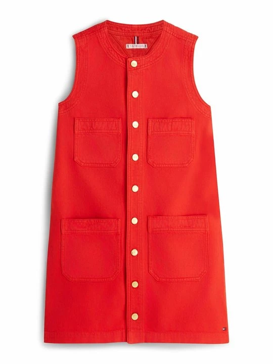 Foto van product Jeansjurken Tommy Hilfiger rood