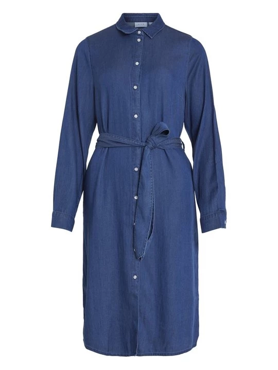 Foto van product Jeansjurken Vila donkerblauw denim