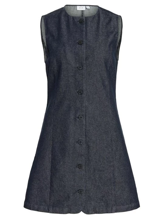 Foto van product Jeansjurken Vila donkerblauw denim