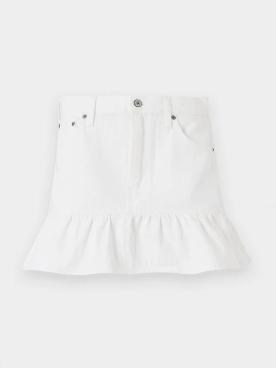 Foto van product Jeansrok Abercrombie & Fitch wit
