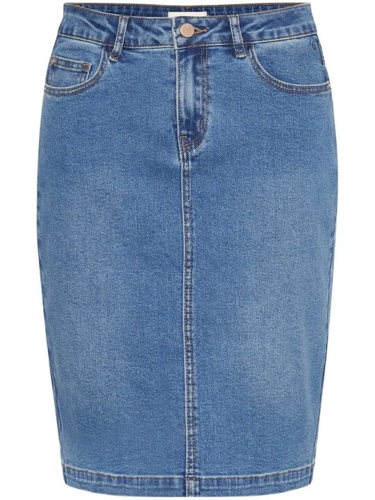 Foto van product Jeansrok Cream