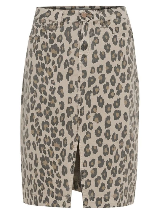 Foto van product Jeansrok Cream bruin