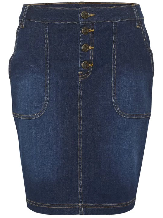 Foto van product Jeansrok Culture donkerblauw denim