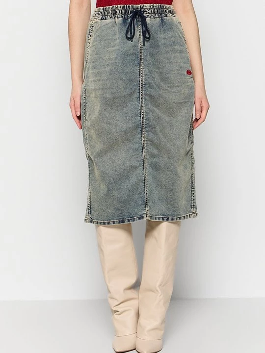 Foto van product Jeansrok Diesel blauw