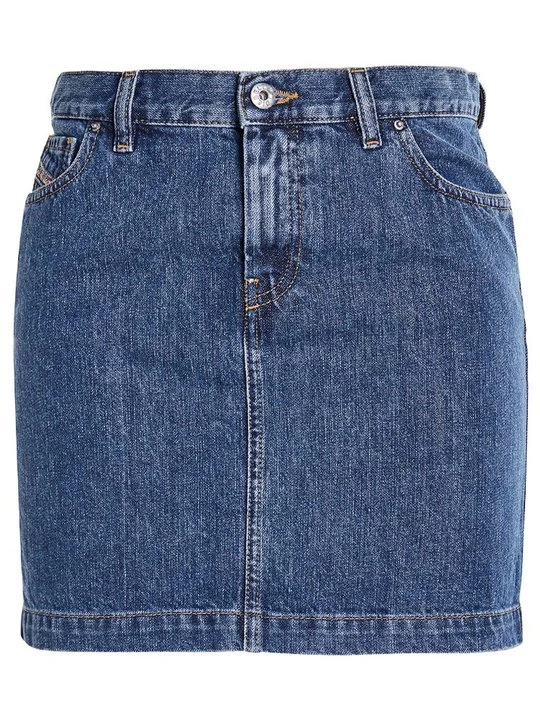 Foto van product Jeansrok Diesel donkerblauw