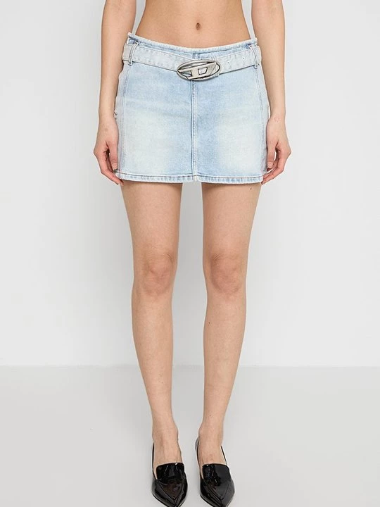 Foto van product Jeansrok Diesel lichtblauw