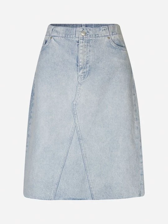 Foto van product Jeansrok Envii lichtblauw