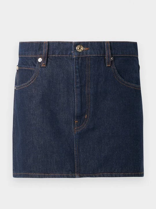 Foto van product Jeansrok Frame donkerblauw denim