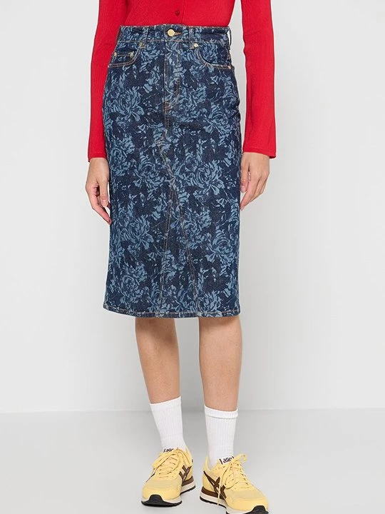 Foto van product Jeansrok Ganni blauw