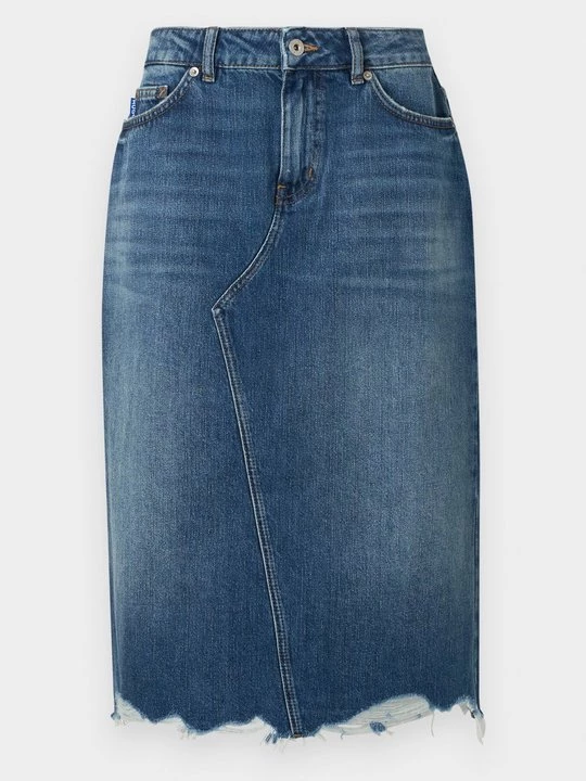 Foto van product Jeansrok Hugo lichtblauw denim