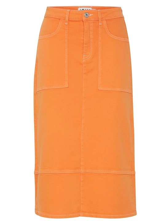 Foto van product Jeansrok Ichi oranje