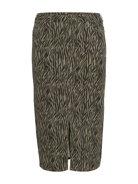 Foto van product Jeansrok Kaffe bruin