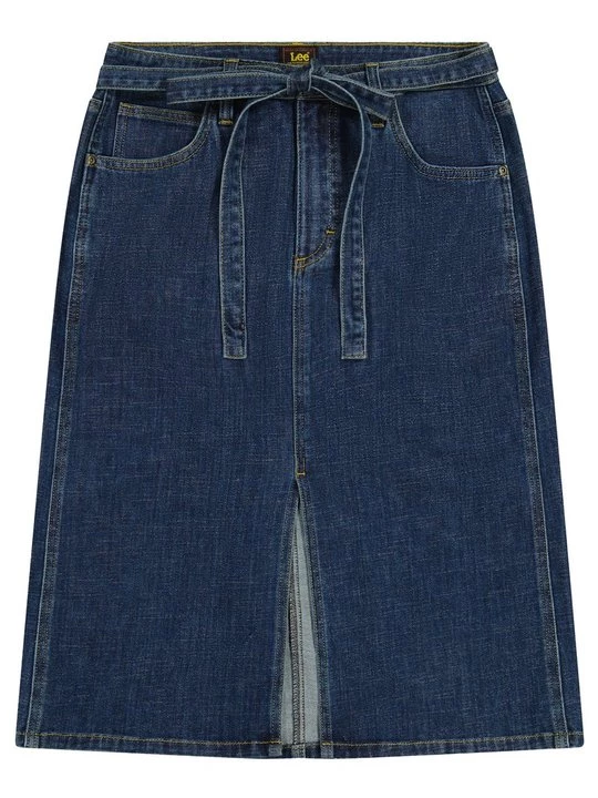 Foto van product Jeansrok Lee donkerblauw denim