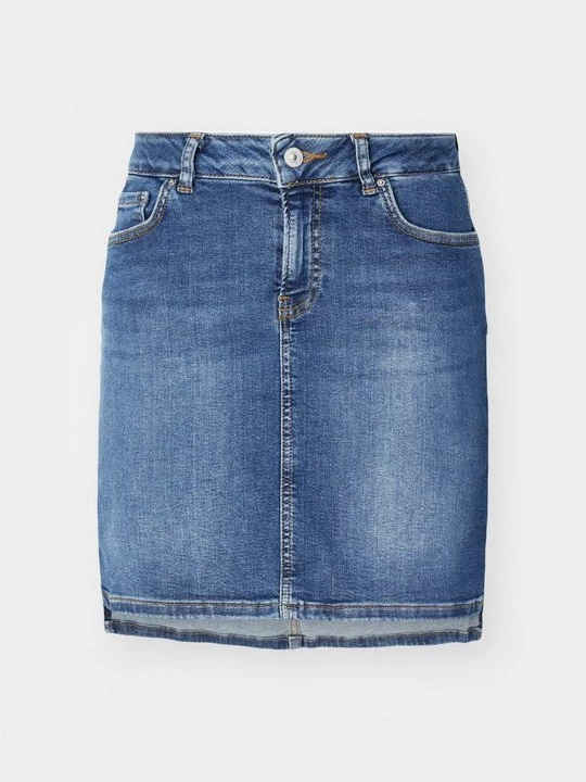Foto van product Jeansrok LTB donkerblauw denim