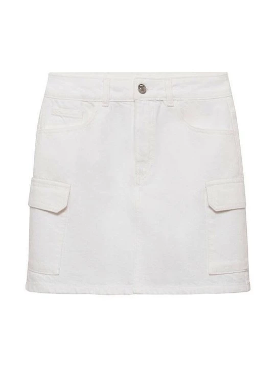 Foto van product Jeansrok Mango wit