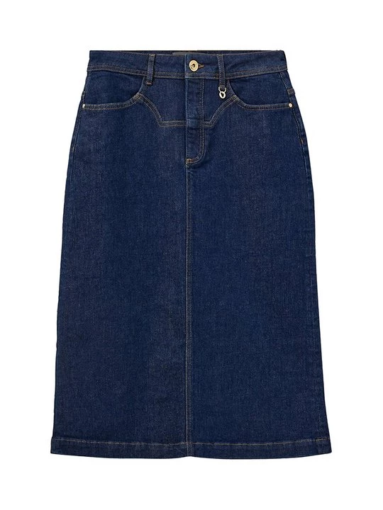 Foto van product Jeansrok MOS MOSH donkerblauw