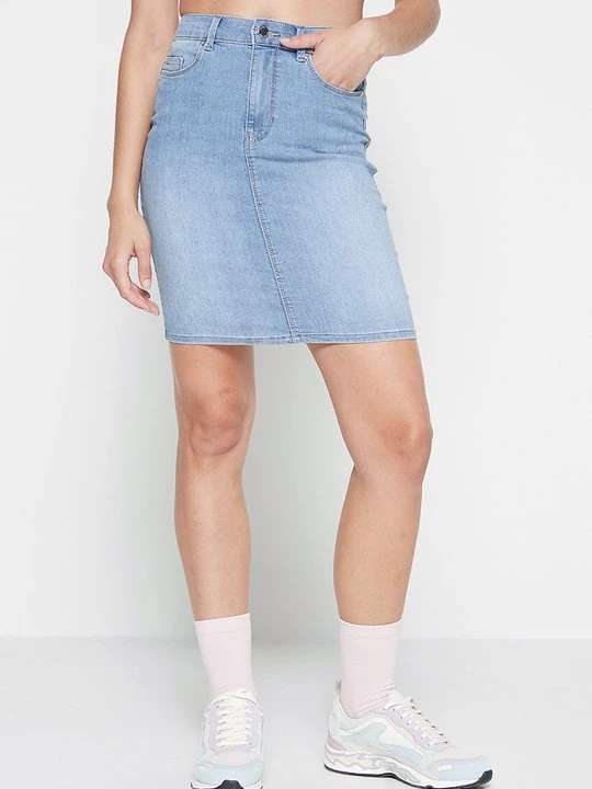 Foto van product Jeansrok Only lichtblauw