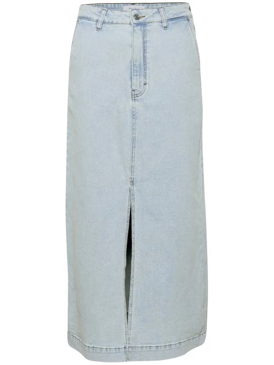 Foto van product Jeansrok Part Two lichtblauw denim