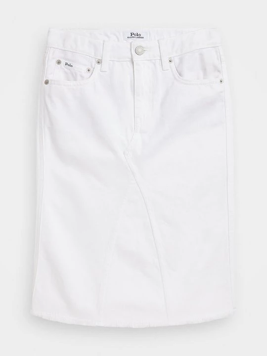 Foto van product Jeansrok Polo Ralph Lauren wit