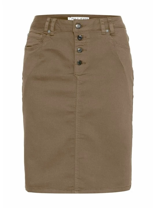 Foto van product Jeansrok PULZ grijs