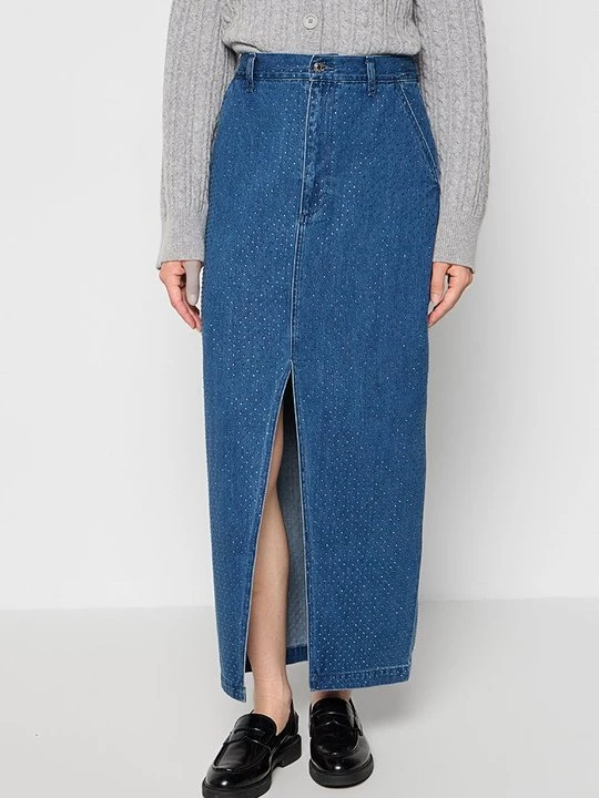 Foto van product Jeansrok Sandro blauw