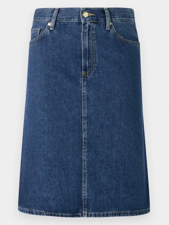 Foto van product Jeansrok Tommy Hilfiger donkerblauw denim