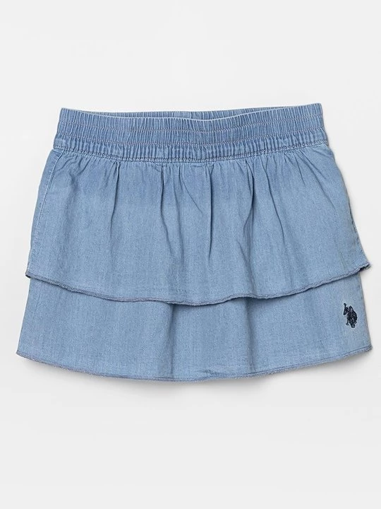 Foto van product Jeansrok U.S. POLO ASSN. lichtblauw