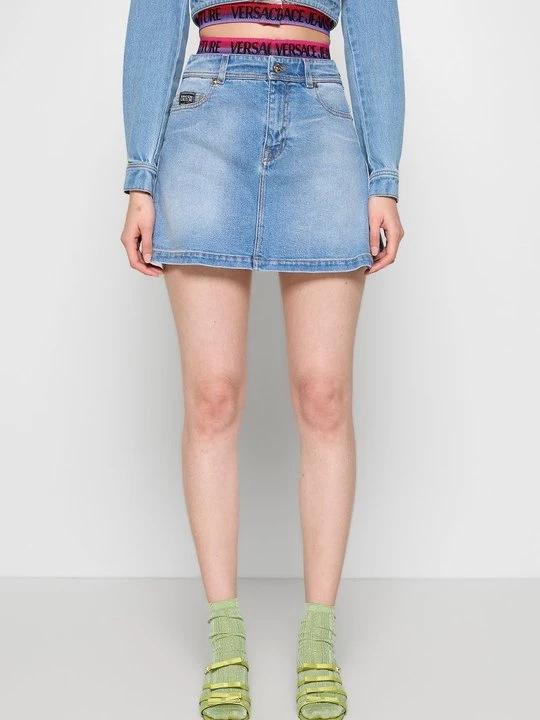 Foto van product Jeansrok Versace Jeans Couture blauw