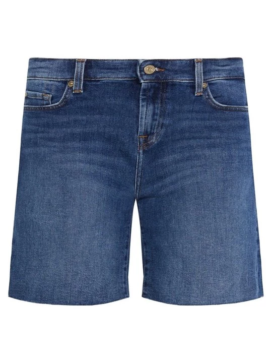 Foto van product Jeansshort 7 For All Mankind donkerblauw