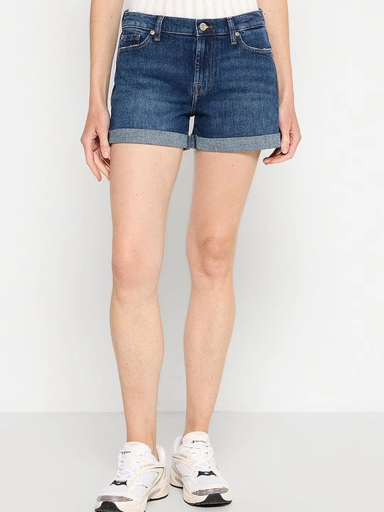 Foto van product Jeansshort 7 For All Mankind donkerblauw