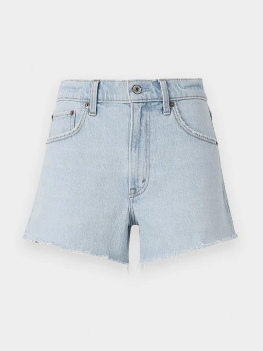 Foto van product Jeansshort Abercrombie & Fitch lichtblauw