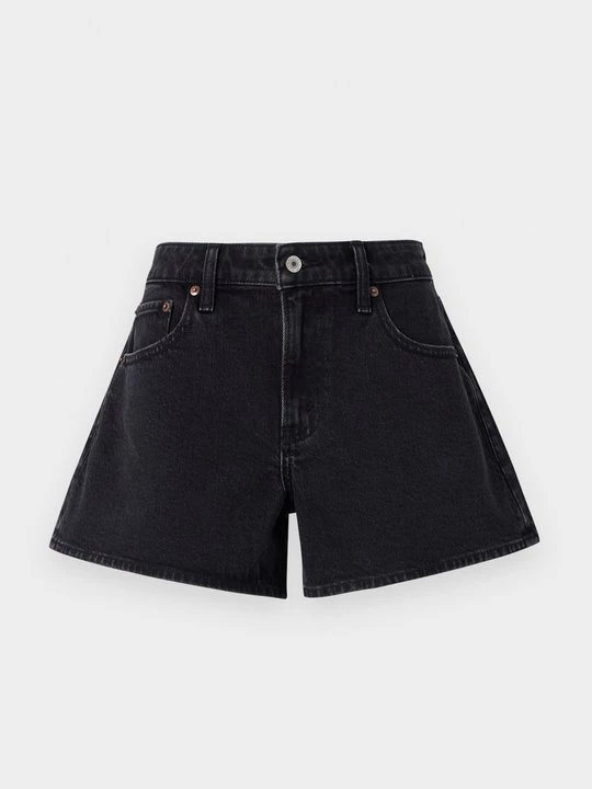 Foto van product Jeansshort Abercrombie & Fitch zwart